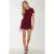 Gestructureerde Crew Neck Bodycon Mini Jurk