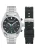 Aston Martin Analoog horloge  zwart / zilver