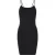 Urban Classics Dames jersey stretch slim dress