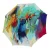 Doppler Manufaktur Paraplu  turquoise / geel / oranje / roestrood
