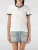 Slim Fit Korte Mouwen T-shirt met Ronde Hals