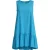 Mouwloze midi-jurk met ruches