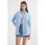 Oversized Linnenmix Shirt