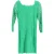 Diane Von Furstenberg Zarita jurk met lange mouwen en kant in groene rayon