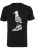 Mister Tee Shirt  donkergrijs / zwart / wit