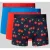 Happy Socks Boxershort met elastische logoband in een set van 3 stuks