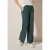Cecil Dames Wide Legs jersey broek in Groen