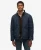 Gestepte Estate Liner Jas Blauw
