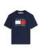 TOMMY HILFIGER Shirt ‘Heritage’  navy / rood / zwart / wit