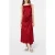Scotch & Soda Satin Dress Roadside Red