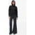 Karl Lagerfeld Flared Denim W/ Slit Rinse Blue