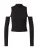 Urban Classics Rib Knit Cut Out Sleeve Longsleeve Dames Shirt met lange mouwen – XS