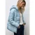 Street One Dames Kort gewatteerd jack in Blauw