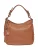 Anna Luchini Brown Rundleer Tas