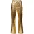 AmyLynn Lupe metallic rechte broek voor dames (Goud)
