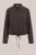 WE Fashion – Dames gestreepte blouse – Regular fit – Donkerbruin –