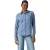 Levis Damesoverhemd met kraag, strepen en lange mouwen, in reguliere pasvorm (Blauw)