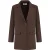 Malelions Women Oversized Social Club Blazer | Chocolate