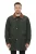 Heren groene nubuck leren parka jas – Gatton