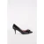Moschino Python Print Calfskin Pumps Black