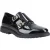 Hush Puppies Verity Leren Dames Zwart Patent Schoenen