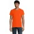 SOLS Heren Pioneer Biologisch Katoenen T-Shirt (Oranje)