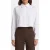 Calvin Klein Solid Boxy Cropped Shirt Brilliant White