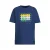 Orange Stars T-shirt donkerblauw