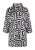 Dreimaster overhemdblouse Dames zwart en wit