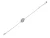 Orphelia Dames 925 Sterling Zilveren Armband – Zilver ZA-7052