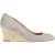 LK Bennett Eevi Espadrilles Pale Grey