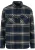 FYNCH-HATTON Overhemd  lichtbeige / navy / donkergroen
