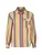 Shiwi Blouse ‘Esmee’  curry / pasteelgeel / smaragd / pink