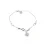 Luxenter Rhodium Plated Briljant Zirkonia Armband – Wilya