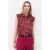 Caroll blouse met paisley print oudroze