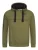 LONSDALE Sweatshirt ‘Rushen’  olijfgroen / zwart