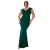 Damesjurk met plooi Goddiva Bardot Maxi