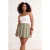 Trendyol Curve Dames Groen Bloemen Kort / Mini Grote maten Rokken