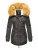 Navahoo Dames Winterjas B399 – Warm, Waterafstotend & Met Afneembare Bontkraag