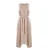 Mouvementloze Jurk met Ceintuur Dames Mat Fashion
