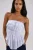 Gerimpelde en Textuur Bandeau Top