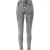 Urban Classics Ladies High Waist Skinny Jeans Black Heavy Acid Washed