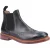Cotwold Mens Siddington Leder Elasticated Dress Boot (Zwart)