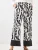 Bianco Lucci Broek  zwart / wit