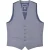 Lambretta Heren Dawson Geruite Waistcoat (Grijs)