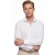 Ledub business overhemd Modern Fit wit geprint