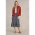 White Stuff Ava Reversible Skirt Navy