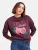 Friends Like These Sweatshirt  groen / wijnrood / watermeloen rood