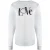 Love Moschino Dames-sweatshirt met lange mouwen en ‘Love’-logo (Wit)