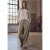 Street One Studio Dames Wide Legs gemêleerde broek in Bruin